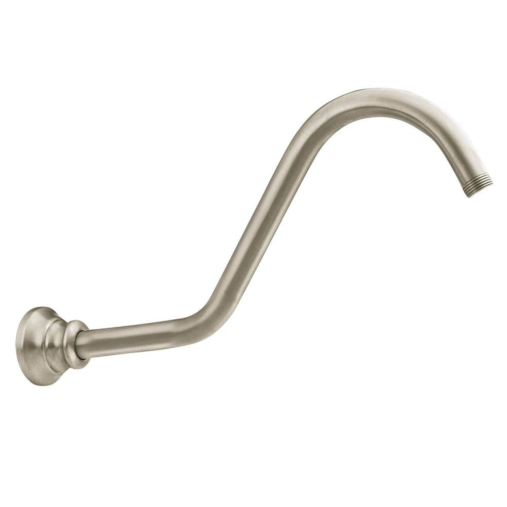Waterhill 14-Inch Replacement Extension Curved Shower Arm, Chrome