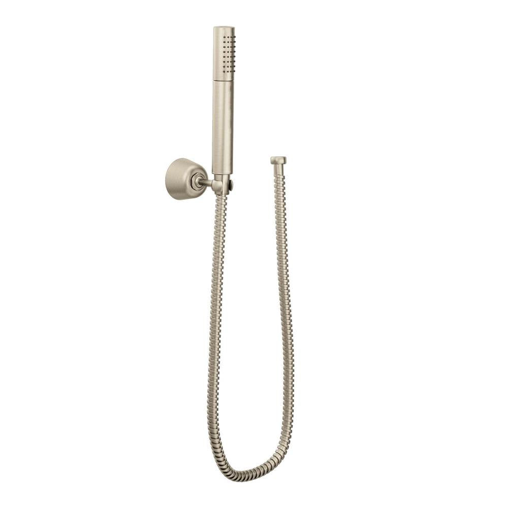 Moen S3879EPBN Fina Eco-Performance Handheld Showerhead with Wall Bracket and 69-Inch-Long Hose, Brushed Nickel