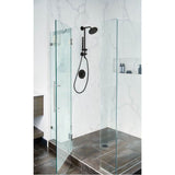 Shower Rail System with 2-Function Diverter in Chrome (Valve Sold Separately)
