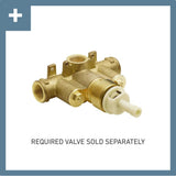 Arris ExactTemp Single Handle Valve Trim Kit in Chrome (Valve Sold Separately)