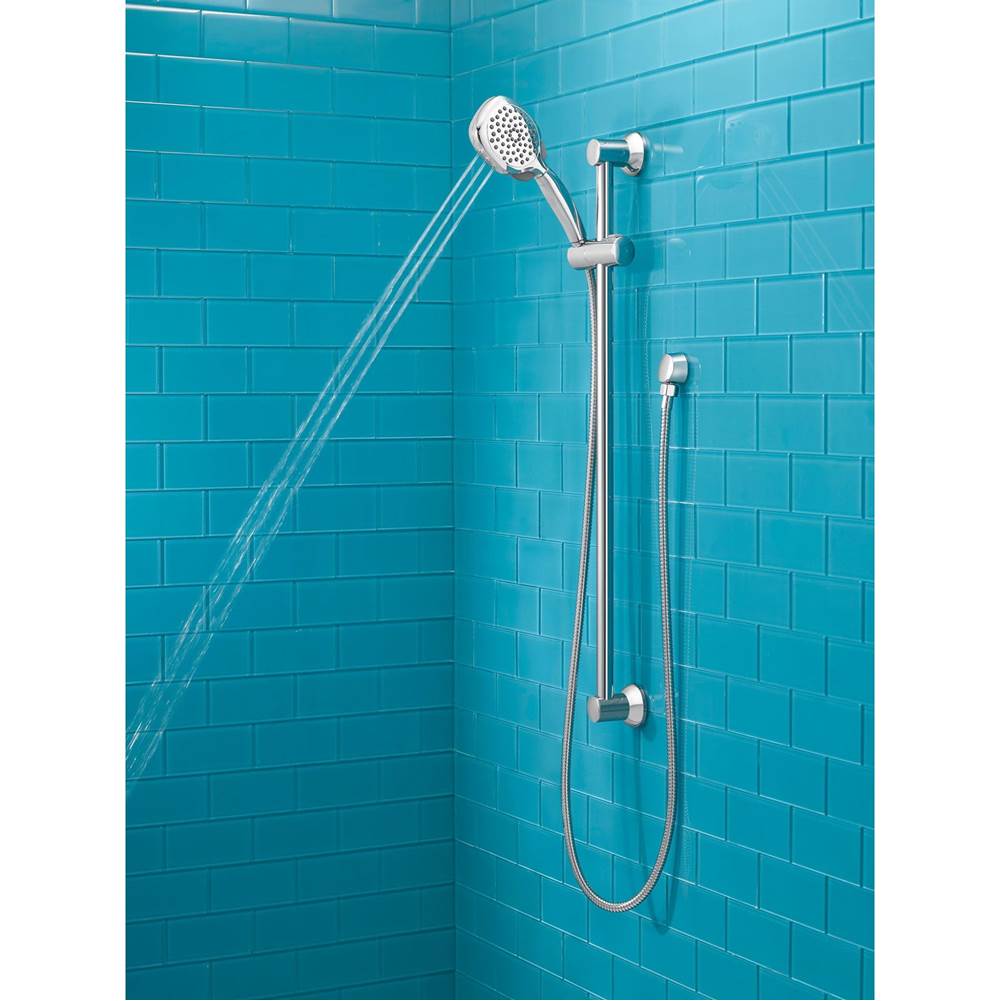 Twist Handheld Shower with Slide Bar, Chrome