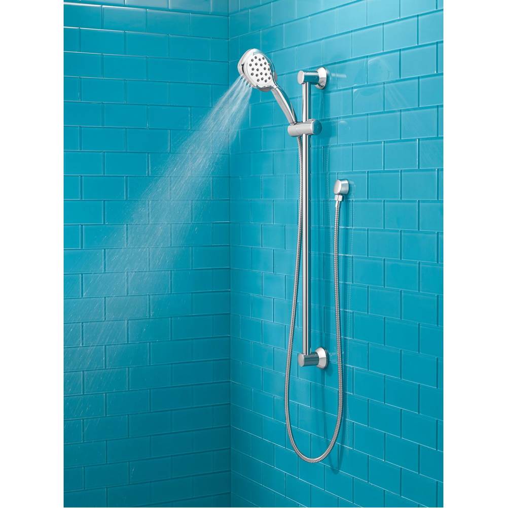 Twist Handheld Shower with Slide Bar, Chrome