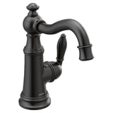 Weymouth One-Handle Single Hole Traditional Bathroom Sink Faucet with Drain Assembly, Chrome