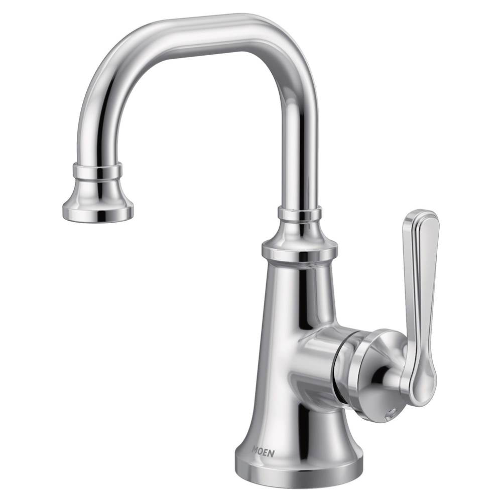 Colinet One-Handle Single Hole Traditional Bathroom Sink Faucet in Chrome