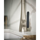 Sinema Single-Handle Pull-Down Sprayer Kitchen Faucet with Power Clean and Spring Spout in Chrome