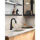 Nio One-Handle Bar Faucet, Includes Secondary Finish Handle Option, Chrome
