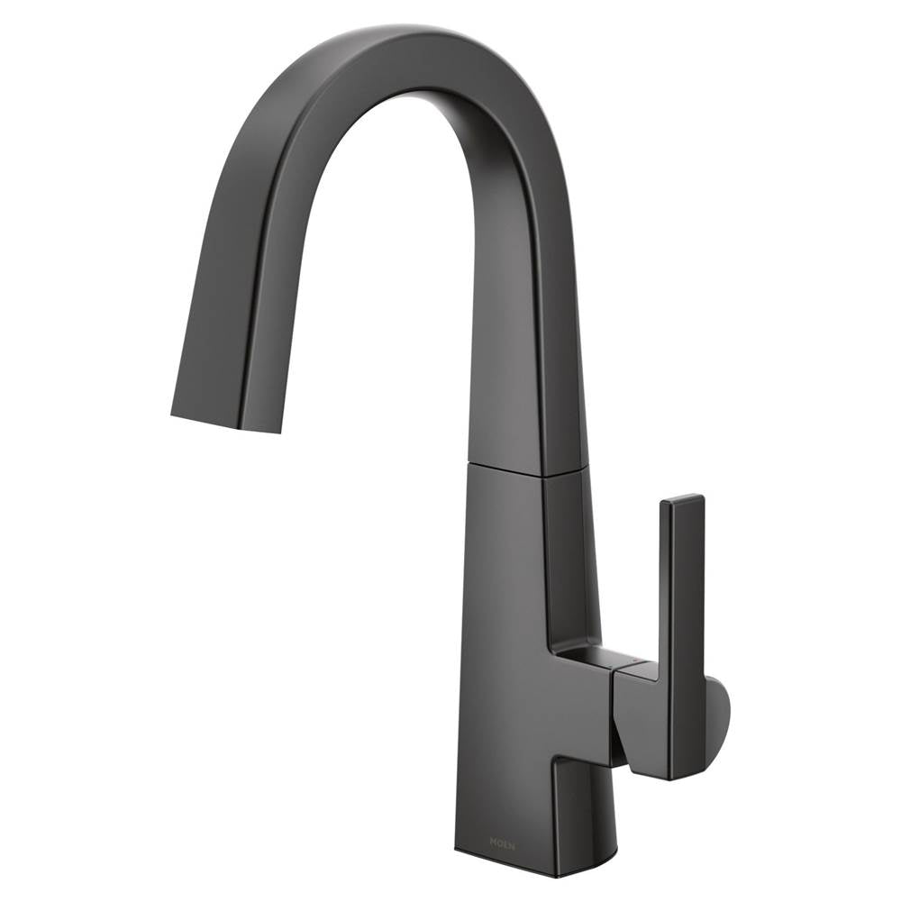 Nio One-Handle Bar Faucet, Includes Secondary Finish Handle Option, Chrome