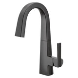 Nio One-Handle Bar Faucet, Includes Secondary Finish Handle Option, Chrome