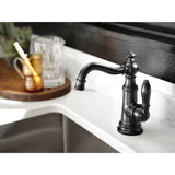 Weymouth One-Handle High Arc Bar Faucet, Chrome