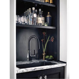 STO One-Handle High Arc Pulldown Modern Bar Faucet with Power Clean, Chrome