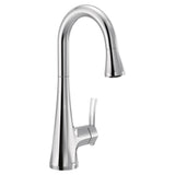 Sinema Single-Handle Pull-Down Sprayer Bar Faucet Featuring Reflex and 2-Handle Options in Chrome