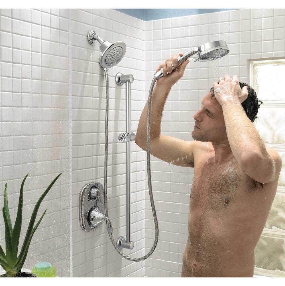 Icon 5-7/8'' One-Function Showerhead with 2.5 GPM Flow Rate, Chrome