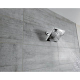 Velocity Eco-Performance Two-Function 8-1/2'' Diameter Spray Rainshower Showerhead, Chrome