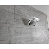 Velocity Eco-Performance Two-Function 8-1/2'' Diameter Spray Rainshower Showerhead, Chrome