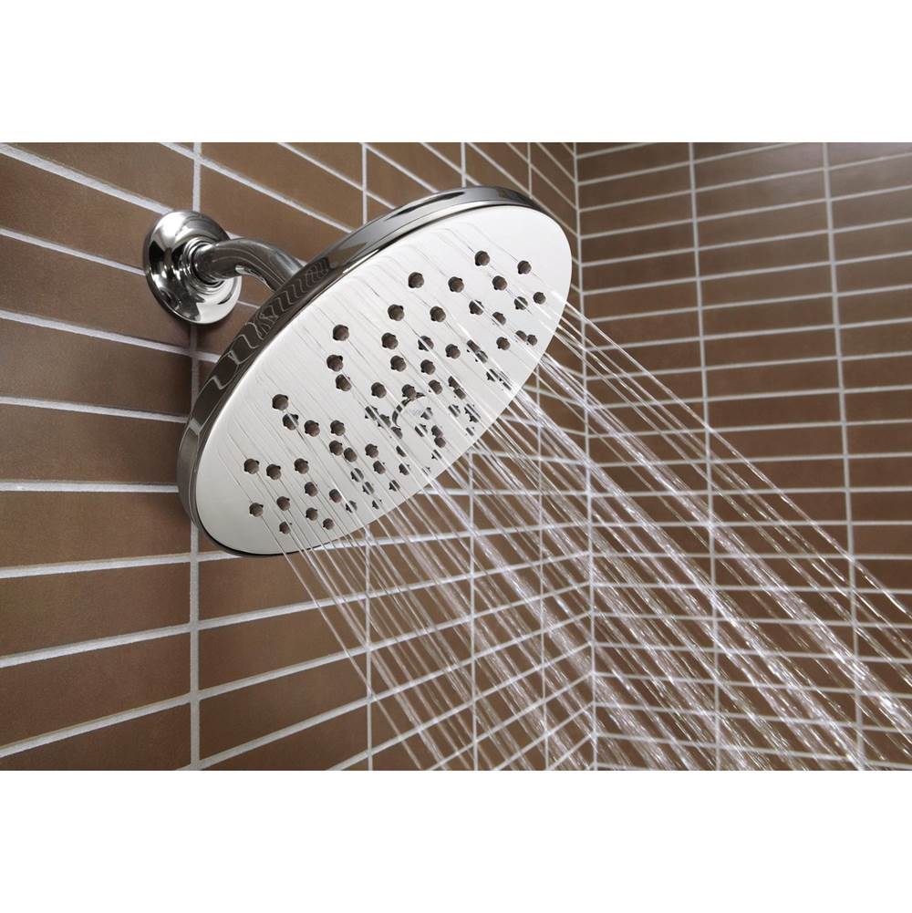 8'' Eco-Performance Single-Function Rainshower Showerhead with Immersion Technology, Chrome