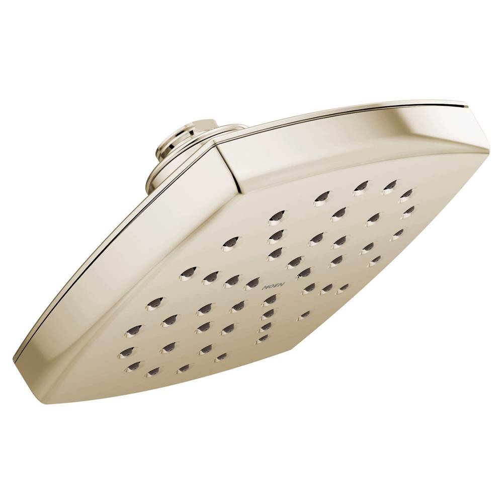 Voss 6'' Single-Function Rainshower Showerhead with Immersion Technology at 2.5 GPM Flow Rate, Chrome