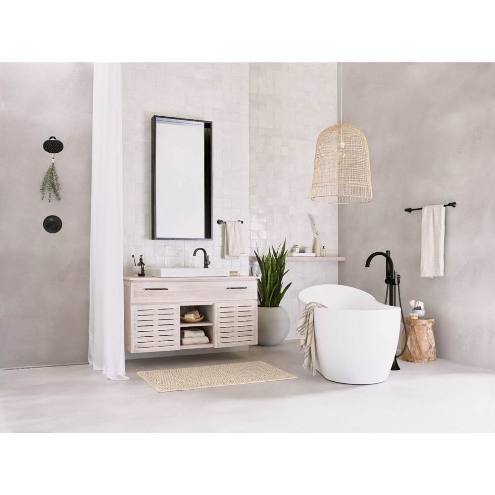 Doux 1-Handle Posi-Temp Shower Faucet Trim Kit in Chrome (Valve Sold Separately)
