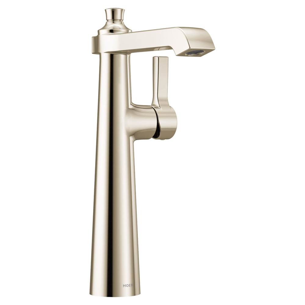 Flara One-Handle Single Hole Vessel Sink Bathroom Faucet, Chrome