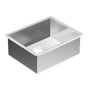 Moen - 1800 Series 18-Gauge Single Bowl Undermount Sink, Stainless Steel - Satin Stainless