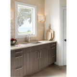 1600 Series 16 Gauge Single Bowl Undermount Sink, Stainless Steel