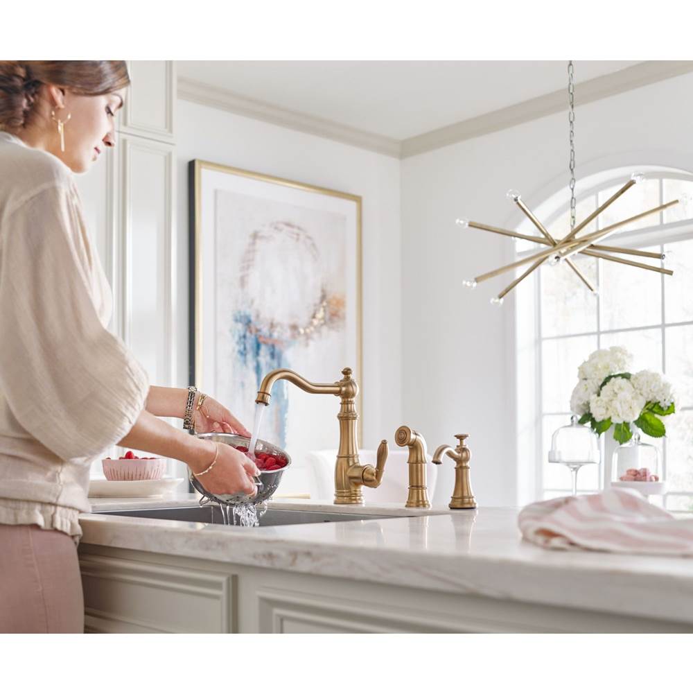 Sip Traditional Cold Water Kitchen Beverage Faucet with Optional Filtration System, Chrome