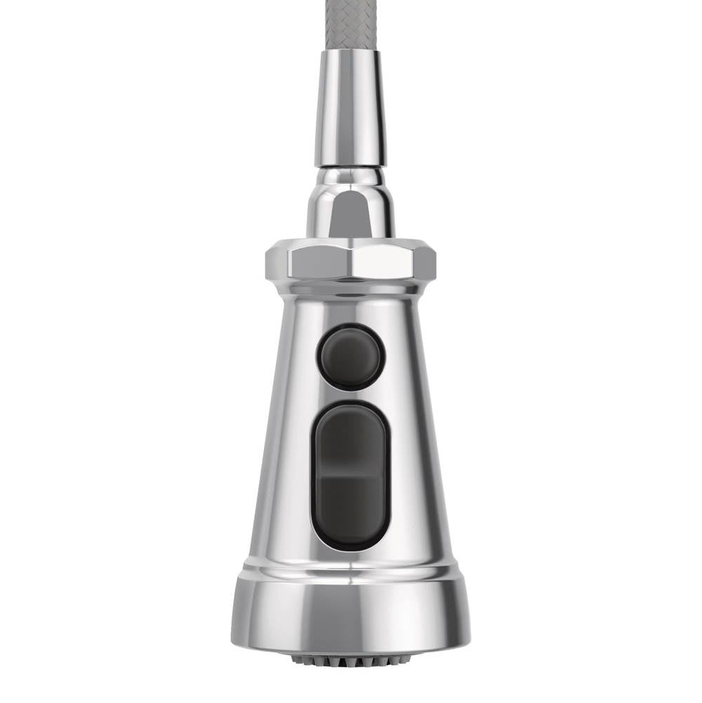 Paterson One Handle Pre-Rinse Spring Pulldown Kitchen Faucet with Power Boost, Chrome