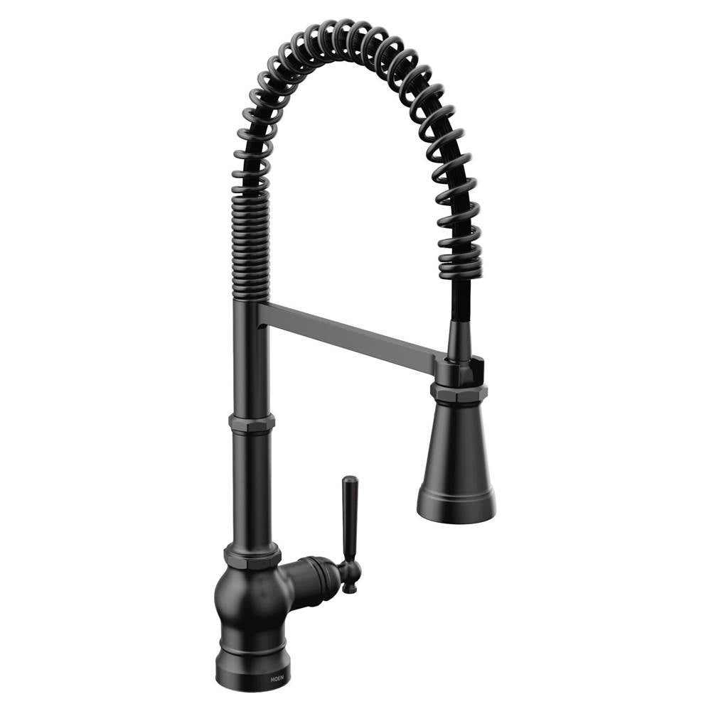 Paterson One Handle Pre-Rinse Spring Pulldown Kitchen Faucet with Power Boost, Chrome