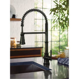 Paterson One Handle Pre-Rinse Spring Pulldown Kitchen Faucet with Power Boost, Chrome