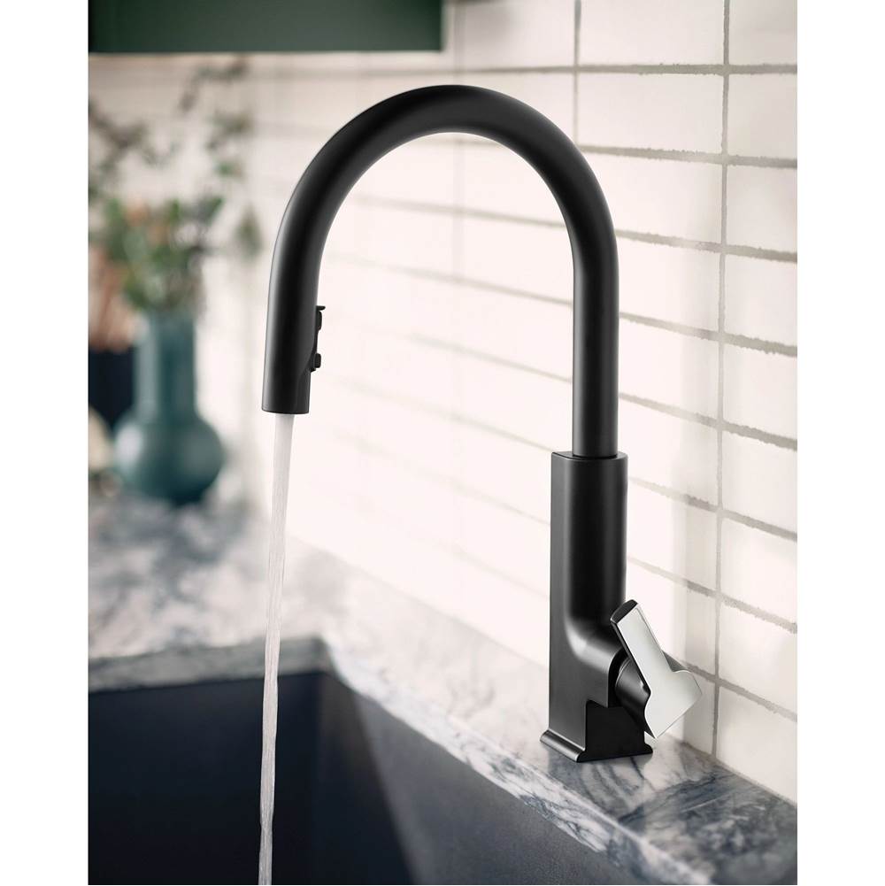 STO One-Handle High Arc Pulldown Kitchen Faucet with Power Clean, Chrome
