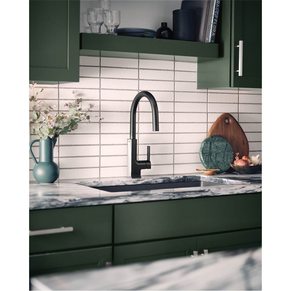 STO One-Handle High Arc Pulldown Kitchen Faucet with Power Clean, Chrome