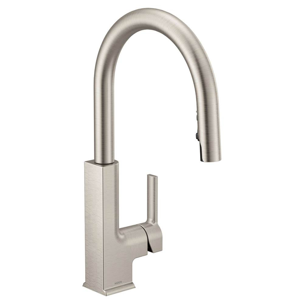 STO One-Handle High Arc Pulldown Kitchen Faucet with Power Clean, Chrome