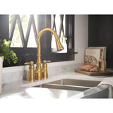 Moen Weymouth 2-Handle Bridge Faucet in Chrome