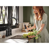 Moen Weymouth 2-Handle Bridge Faucet in Chrome