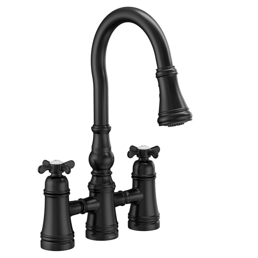 Moen Weymouth 2-Handle Bridge Faucet in Chrome