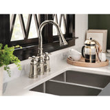 Moen Weymouth 2-Handle Bridge Faucet in Polished Nickle