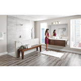 Via One-Handle Modern Bathroom Faucet, Chrome