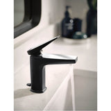 Via One-Handle Modern Bathroom Faucet, Chrome