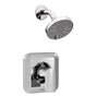 Moen - Genta LX Posi-Temp Pressure Balancing Eco-Performance Modern Shower Only Trim, Valve Required, Chrome - Chrome