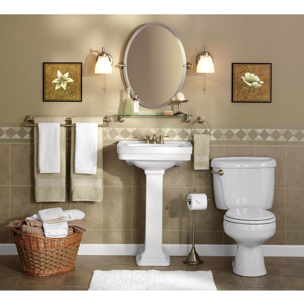 Brushed Nickel 24'' Towel Bar