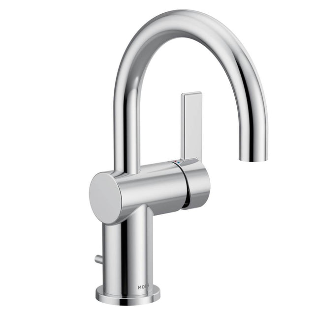 Moen - Cia Single Handle Bathroom Sink Faucet in Chrome - Chrome