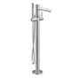 Moen - Align One-Handle Freestanding Floor Mount Tub Filler with Handshower, Chrome - Chrome