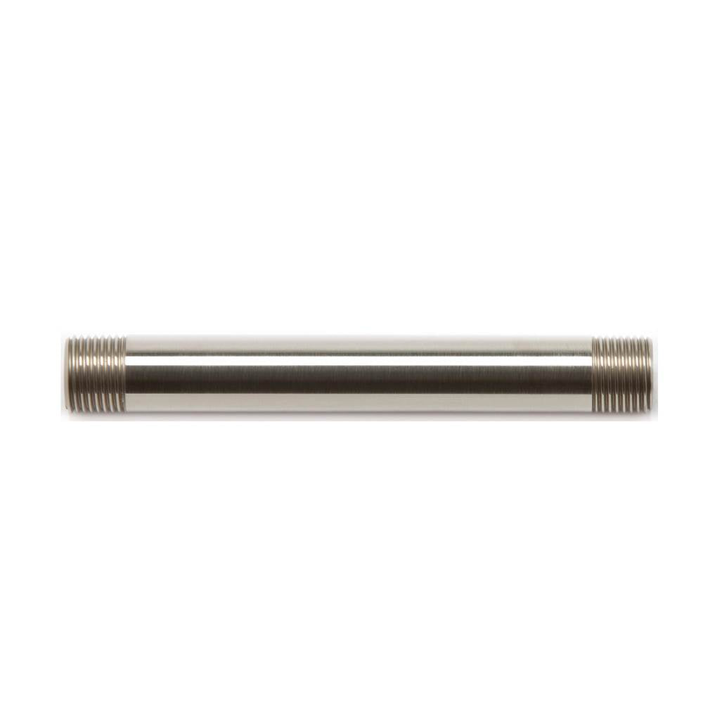 Moen - 6-Inch Straight Replacement Shower Extension, Brushed Nickel - Brushed Nickel