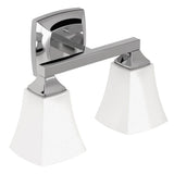 Moen - Chrome Two Globe Bath Light - Chrome