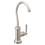 Moen - Paterson Sip Industrial Cold Water Kitchen Beverage Faucet with Optional Filtration System, Spot Resist Stainless - Spot Resist Stainless
