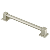 Moen - Brushed Nickel 12'' Designer Grab Bar - Brushed Nickel