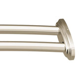 Moen - Polished Nickel Adjustable Curved Shower Rod - Polished Nickel