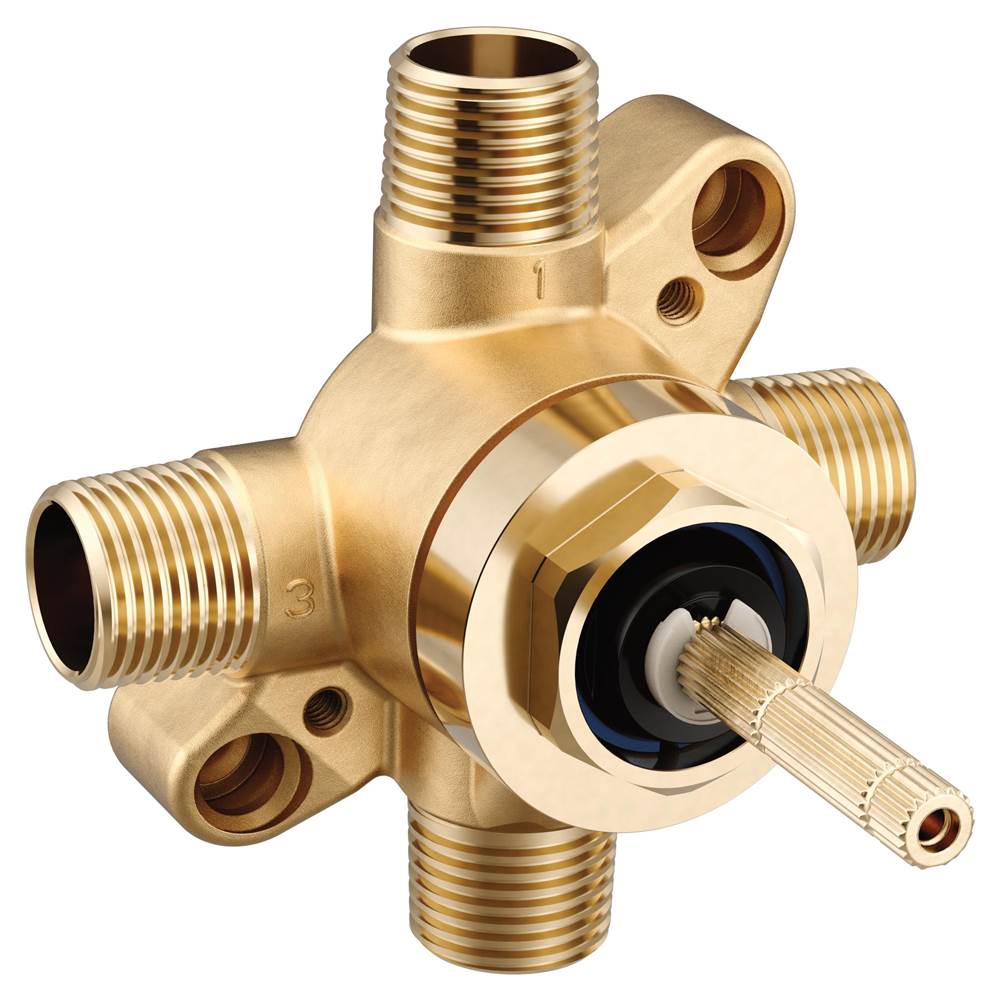 Moen - M-CORE 3 or 6 Function Transfer Valve with CC/IPS Connections - Unfinished