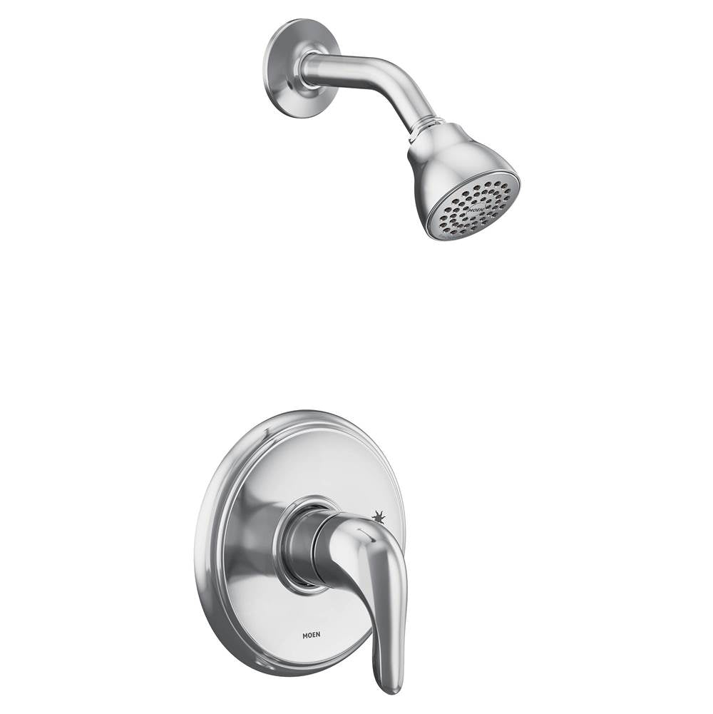 Moen - Chateau M-CORE 2-Series Eco Performance 1-Handle Shower Trim Kit in Chrome (Valve Sold Separately) - Chrome