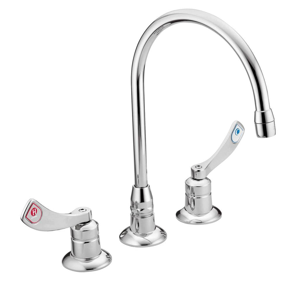 Moen - Chrome two-handle kitchen faucet - Chrome