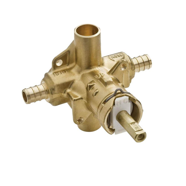 Moen - Posi-Temp Brass Pressure Balancing Shower Valve, 1/2-Inch Crimp Ring PEX Connection - Unfinished